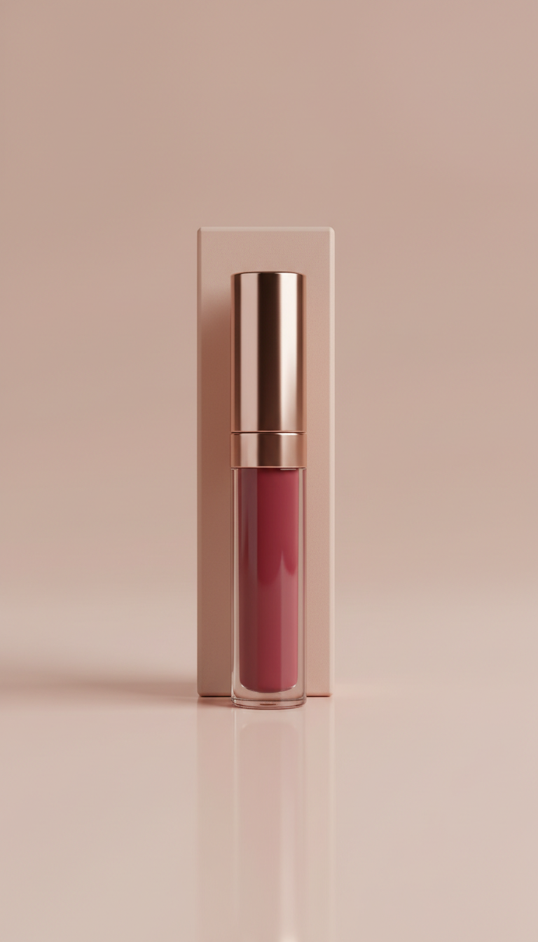 Luxe berry high-shine gloss