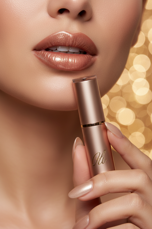 Champagne bronze luminous gloss