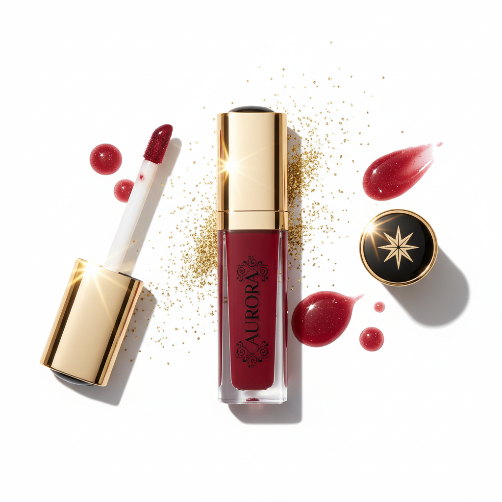 Opaque Lip Gloss With Velvet Texture