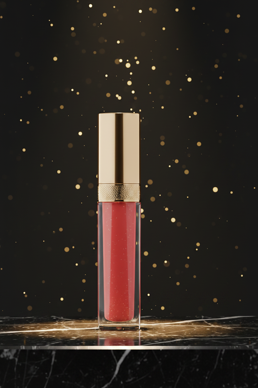 Opaque Lip Gloss With Velvet Texture
